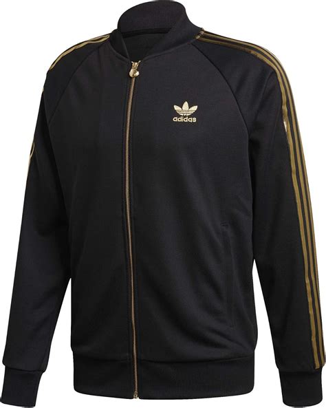 schwarz gold adidas jacke xxl|adidas Originals Jackets .